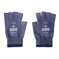 Thumbnail for Airbus A300-600F - Gloves - Cut - Heritage + Name - Navy Blue