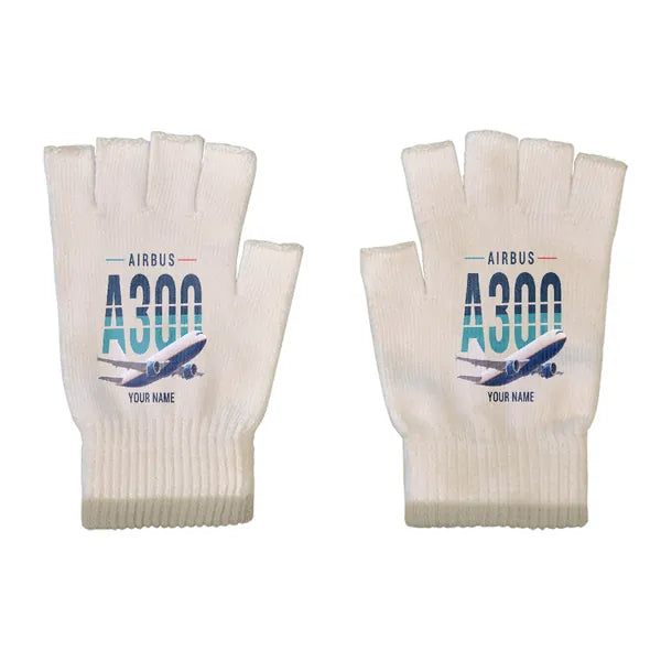 Airbus A300-600F - Gloves - Cut - Original + Name - Beige