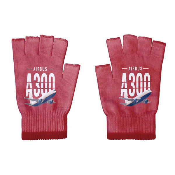 Airbus A300-600F - Gloves - Cut - Original - Red
