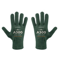 Thumbnail for Airbus A300-600F - Gloves - Full - Heritage + Name - Dark Green
