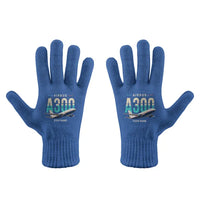 Thumbnail for Airbus A300-600F - Gloves - Full - Original + Name - Blue