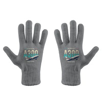 Thumbnail for Airbus A300-600F - Gloves - Full - Original + Name - Gray