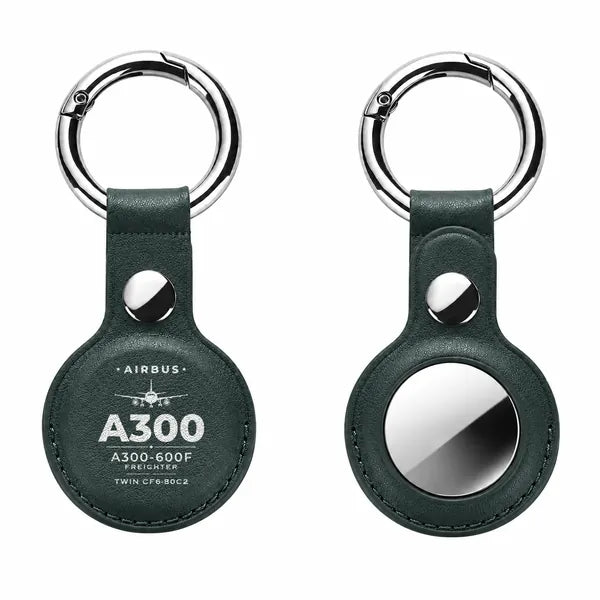Airbus A300-600F - Heritage - AirTag Case - Army Green