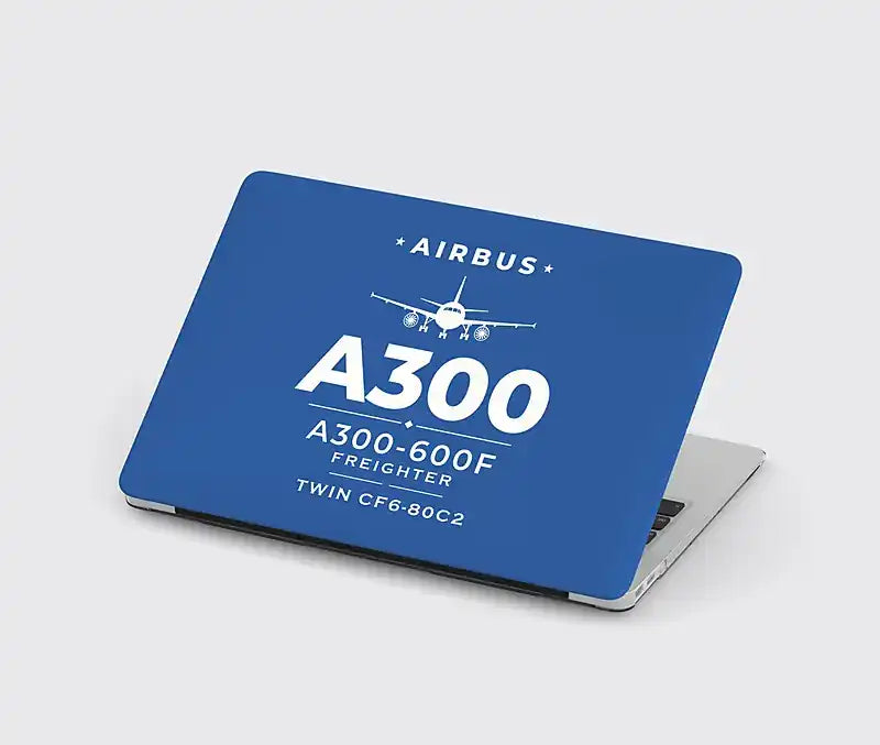 Airbus A300-600F - Heritage - MacBook Case - Blue