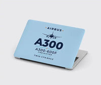 Thumbnail for Airbus A300-600F - Heritage - MacBook Case - Light Blue