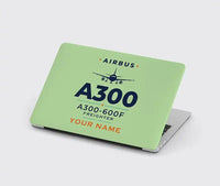 Thumbnail for Airbus A300-600F - Heritage + Name - MacBook Case - Light Green