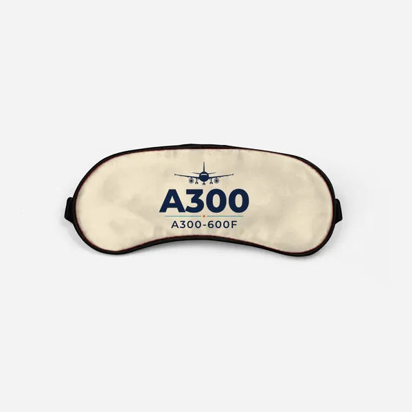Airbus A300-600F - Heritage - Sleep Mask - Beige