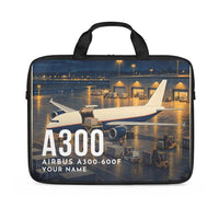 Thumbnail for Airbus A300-600F - Laptop Bag + Name
