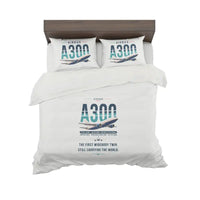 Thumbnail for Airbus A300-600F - Original - Bedding Set - White