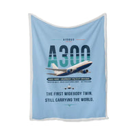 Thumbnail for Airbus A300-600F - Original - Blanket - Light Blue