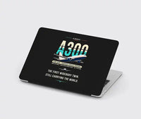 Thumbnail for Airbus A300-600F - Original - MacBook Case - Black