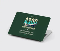 Thumbnail for Airbus A300-600F - Original - MacBook Case - Dark Green