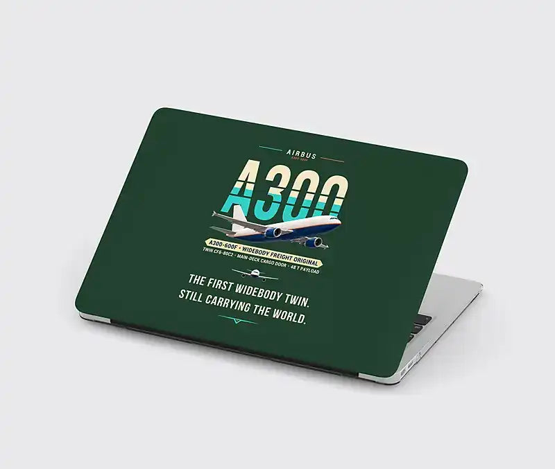 Airbus A300-600F - Original - MacBook Case - Dark Green