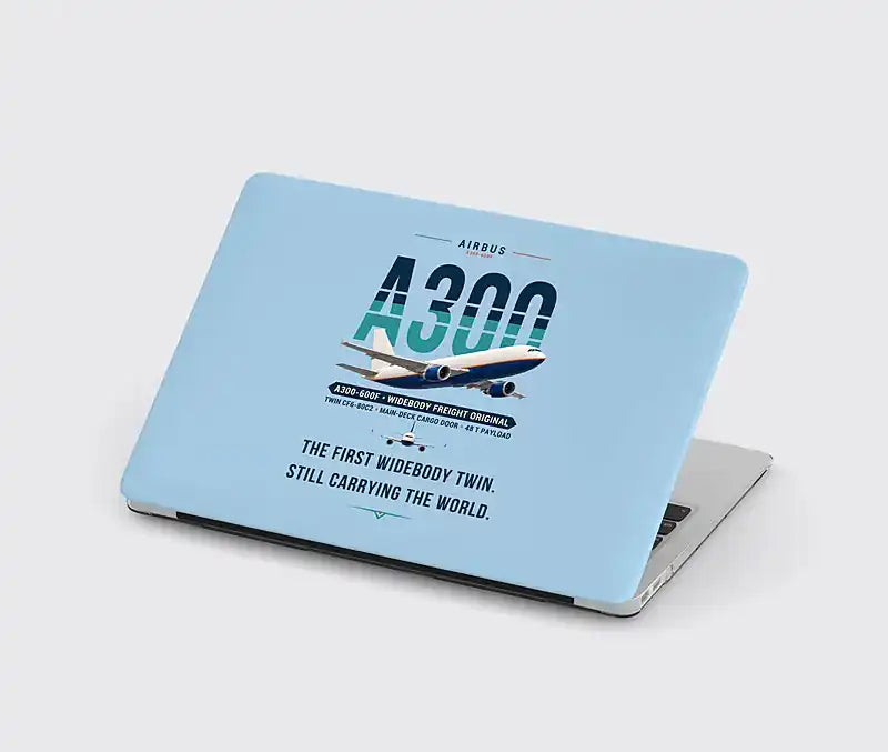 Airbus A300-600F - Original - MacBook Case - Light Blue