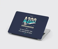 Thumbnail for Airbus A300-600F - Original - MacBook Case - Navy Blue