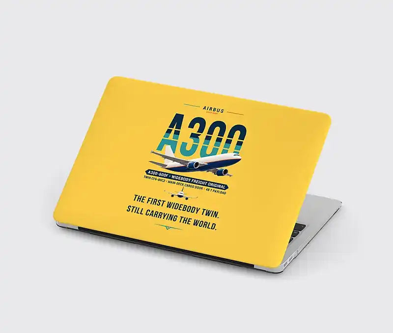 Airbus A300-600F - Original - MacBook Case - Yellow