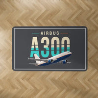 Thumbnail for Airbus A300-600F - Original - Rectangle Carpet - Dark Gray