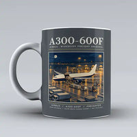 Thumbnail for Airbus A300-600F - Poster - Mug - Gray