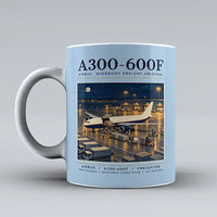 Thumbnail for Airbus A300-600F - Poster - Mug - Light Blue