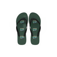 Thumbnail for Airbus A300-600F - Slippers - Flip Flops - Original Pattern - Dark Green