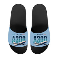 Thumbnail for Airbus A300-600F - Slippers - Sport - Original - Light Blue