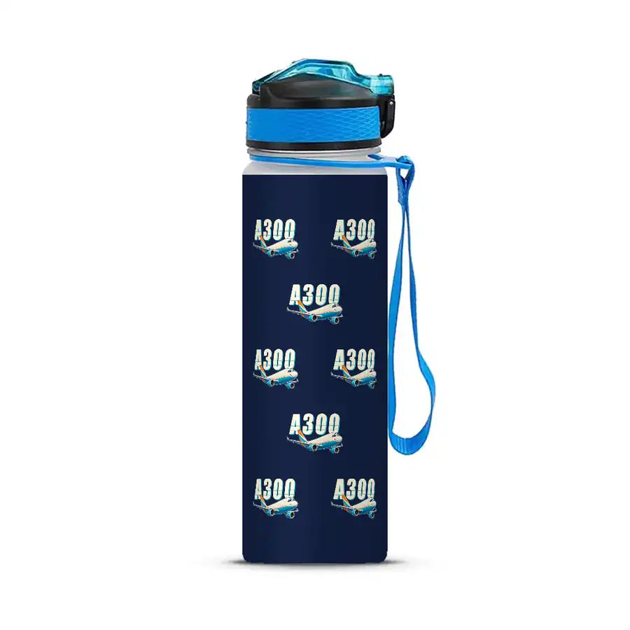 Airbus A300-600F - Sports Kettle - Cartoon Pattern
