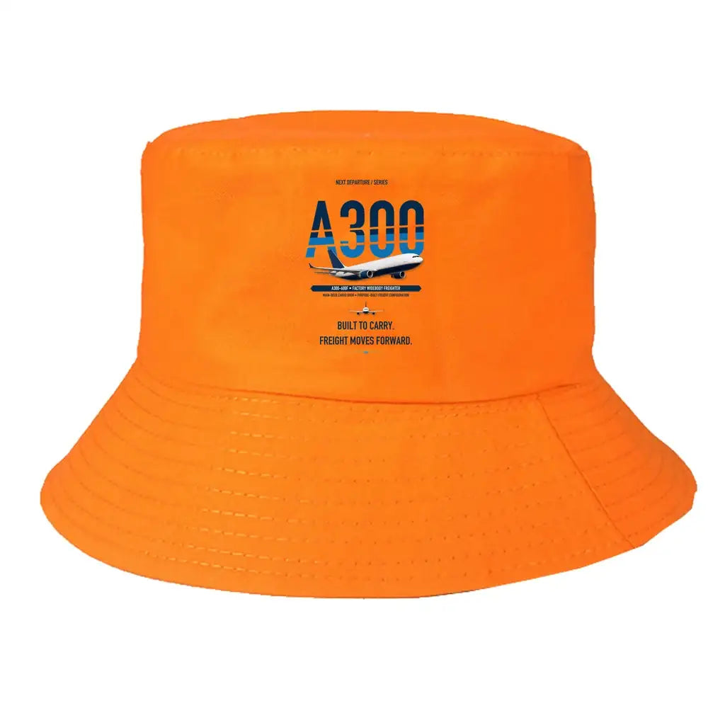 Airbus A300-600F summer hat - orange