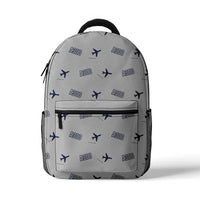 Thumbnail for Airbus A300-600R - 3D Backpack - 3D Pattern - Light Gray