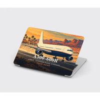 Thumbnail for Airbus A300-600R - 3D + Name - MacBook Case - Full Print