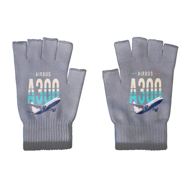 Airbus A300-600R - Gloves - Cut - Original - Gray