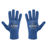 Thumbnail for Airbus A300-600R - Gloves - Full - Heritage - Blue