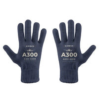 Thumbnail for Airbus A300-600R - Gloves - Full - Heritage - Navy Blue