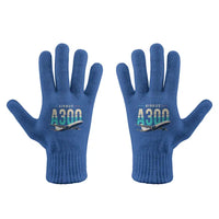 Thumbnail for Airbus A300-600R - Gloves - Full - Original - Blue