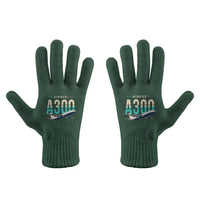 Thumbnail for Airbus A300-600R - Gloves - Full - Original - Dark Green