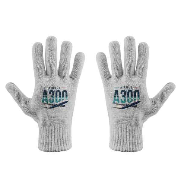 Airbus A300-600R - Gloves - Full - Original - Light Gray