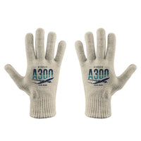 Thumbnail for Airbus A300-600R - Gloves - Full - Original + Name - Beige