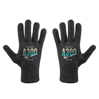 Thumbnail for Airbus A300-600R - Gloves - Full - Original + Name - Black
