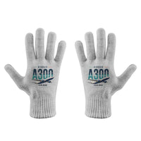 Thumbnail for Airbus A300-600R - Gloves - Full - Original + Name - Light Gray