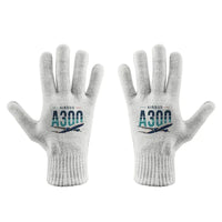 Thumbnail for Airbus A300-600R - Gloves - Full - Original - White