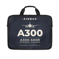 Thumbnail for Airbus A300-600R - Heritage - Laptop Bag