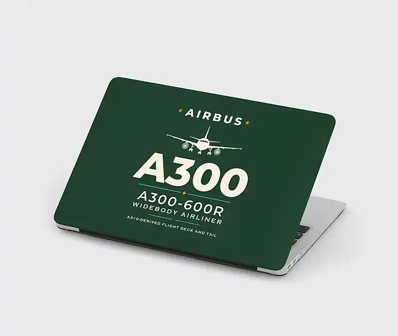 Airbus A300-600R - Heritage - MacBook Case - Dark Green