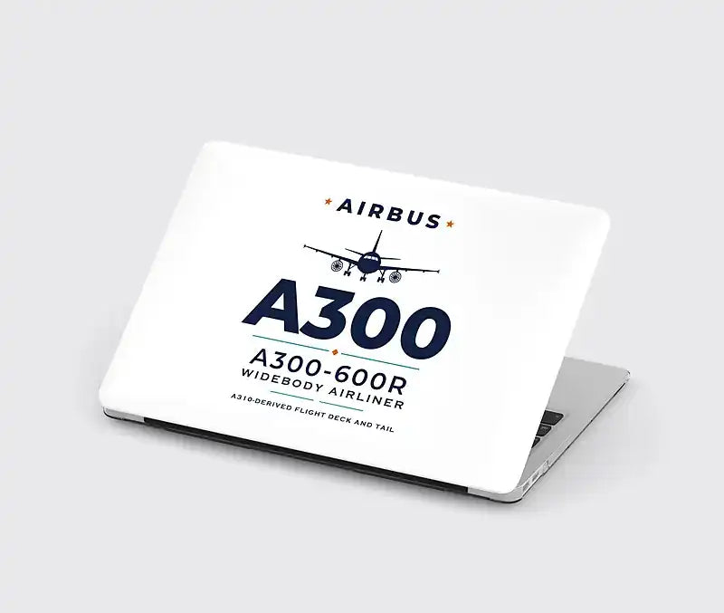 Airbus A300-600R - Heritage - MacBook Case - White