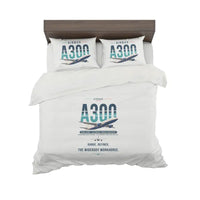 Thumbnail for Airbus A300-600R - Original - Bedding Set - White
