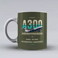 Thumbnail for Airbus A300-600R - Original - Mug - Green Army