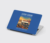 Thumbnail for Airbus A300-600R - Poster - MacBook Case - Blue