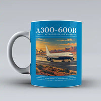 Thumbnail for Airbus A300-600R - Poster - Mug - Turquoise