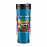 Thumbnail for Airbus A300-600R - Poster - Plastic (No Holder) - Light Blue