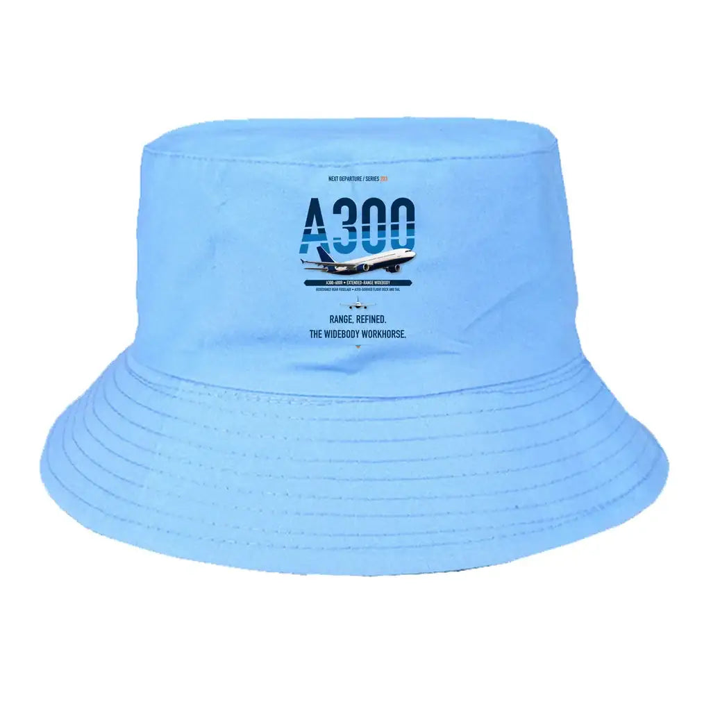 Airbus A300-600R summer hat - light blue