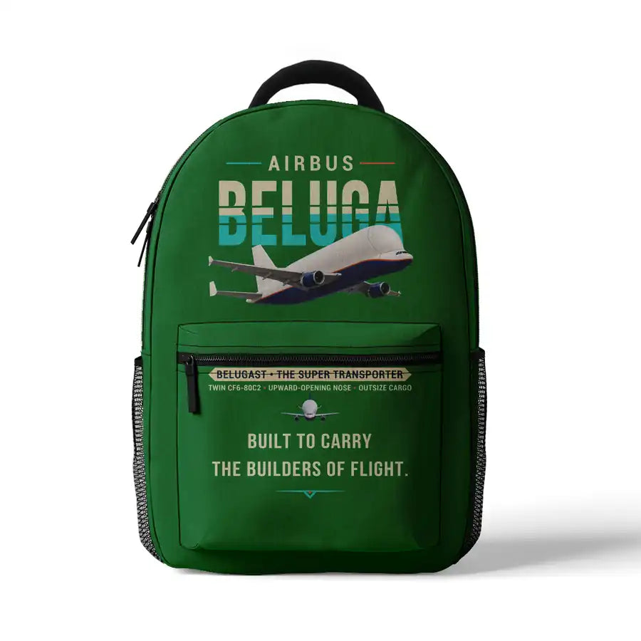 Airbus A300-600ST BelugaST - 3D Backpack - Original - Green