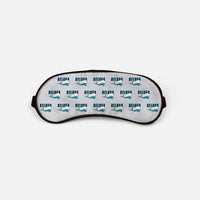 Thumbnail for Airbus A300-600ST BelugaST - Cartoon Pattern - Sleep Mask - Light Gray